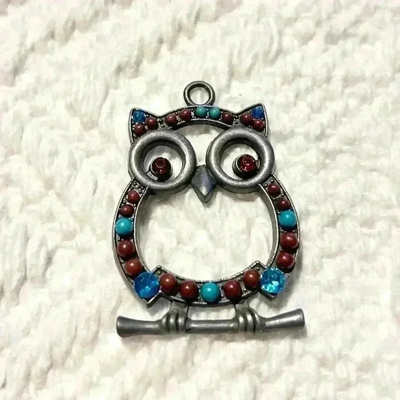 Vintage Owl Pendant - Picture 1 of 2